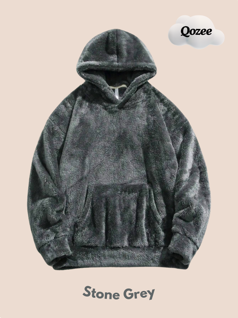 Qozee Fuzzy Hoodie