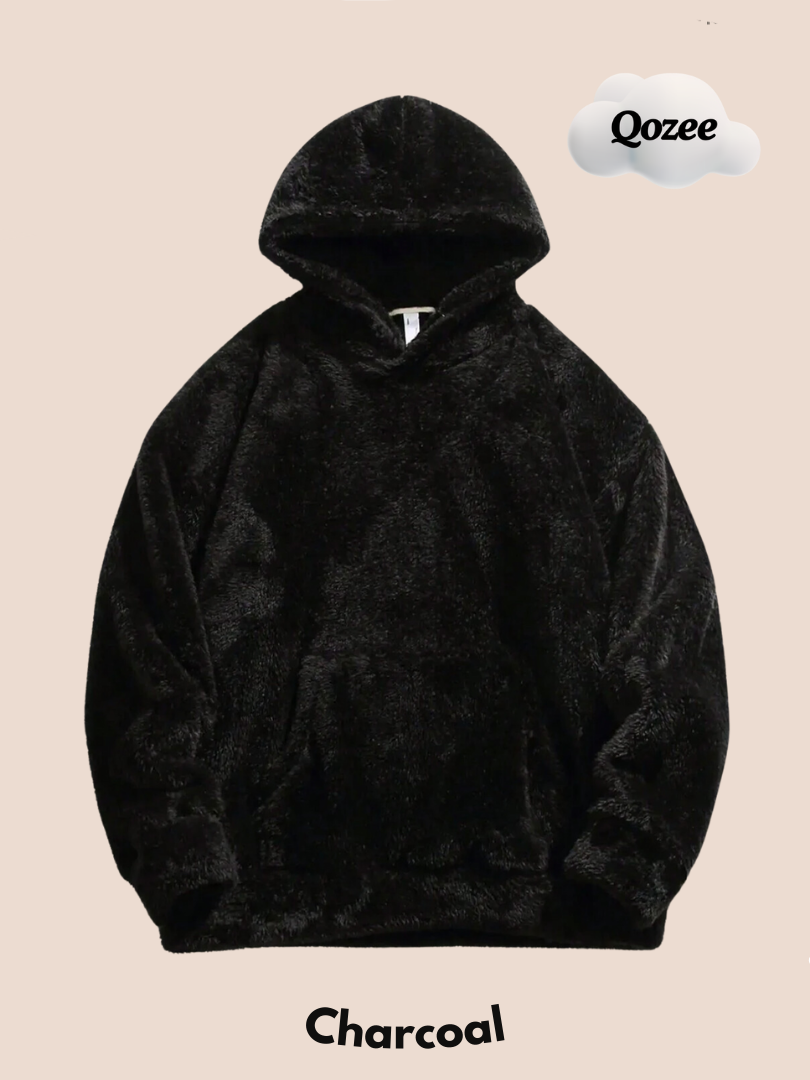 Qozee Fuzzy Hoodie