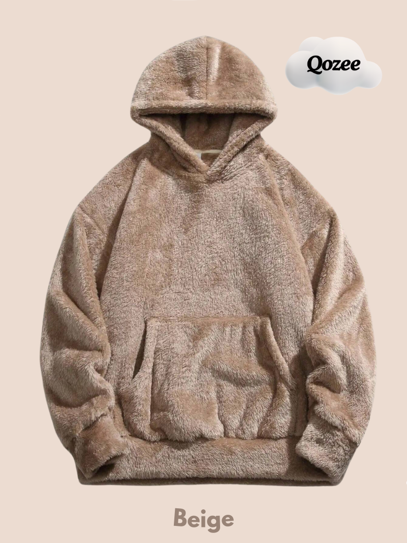 Qozee Fuzzy Hoodie