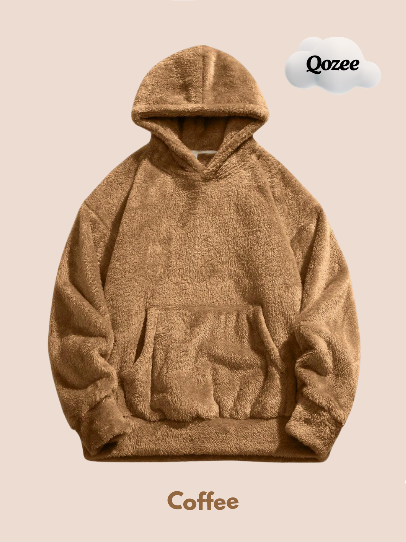 Qozee Fuzzy Hoodie