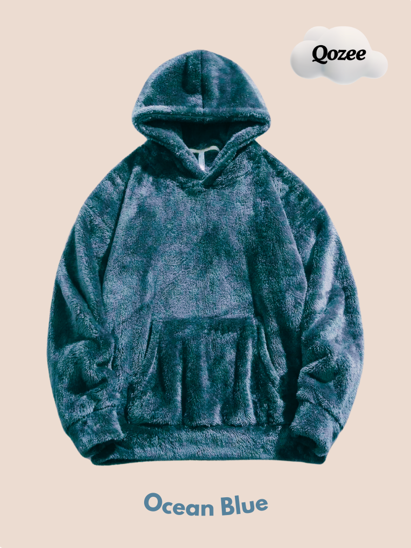 Qozee Fuzzy Hoodie